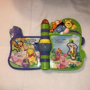 V-Tech Slide & Learn Storybook - Winnie the Pooh